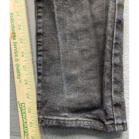 PacSun Denim Jeans Men's Size 34X32 Black Stacked Skinny Hip Hop Street - Picture 7 of 16